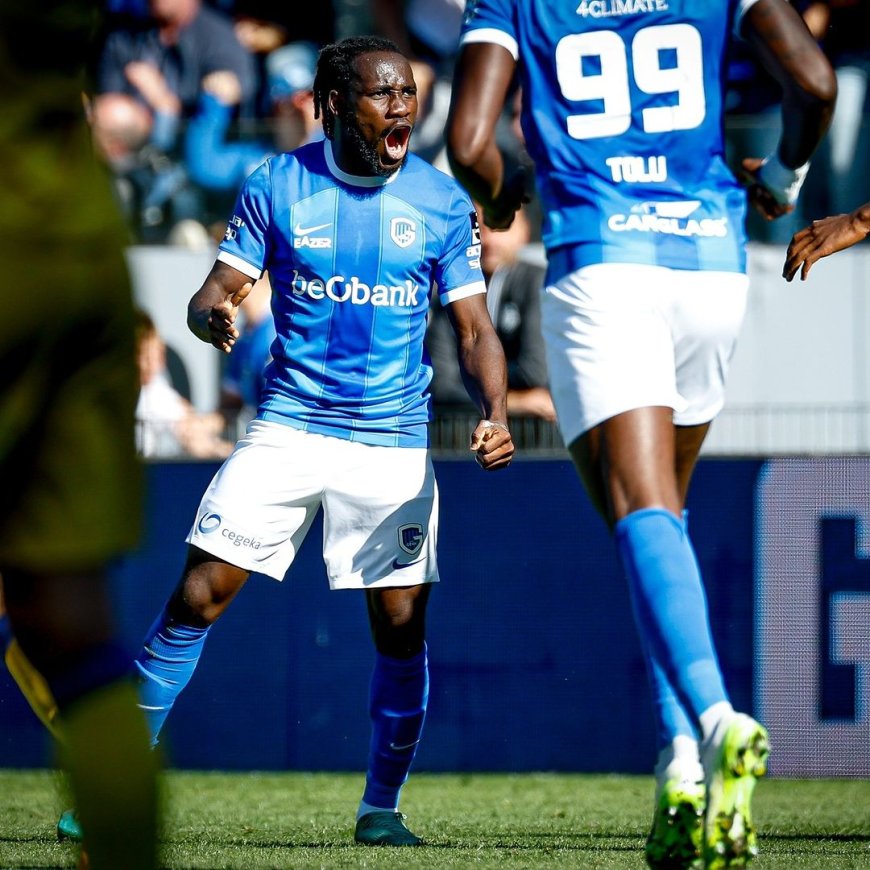Ghana attacker Joseph Paintsil climbs off the bench to rescue a point for Genk in Belgium