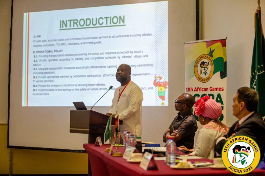 LOC presents Transportation Plan for Accra 2023 to TCAG