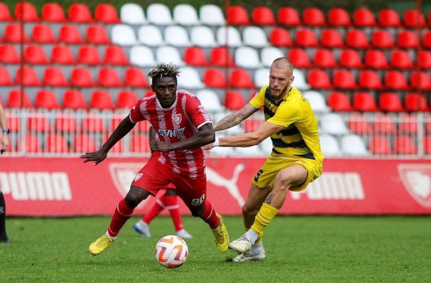 Former Ghana Premier League striker scores brace in Serbia